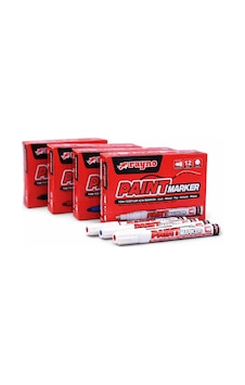 Rayno Paint Marker / Tüm Yüzeyler İçin Kalıcı Boya Markörü / Metal Cam Plastik Ahşap Taş / Profesyonel Endüst Rayno Paint Marker / Tüm Yüzeyler İçin Kalıcı Boya Markörü / Metal Cam Plastik Ahşap Taş / Profesyonel Endüst
