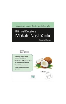 Bilimsel Dergilere Makale Nasıl Yazılır  - Rowena Murray  - Anı Yayıncılık