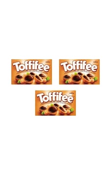 Toffifee Fındıklı Karamelli Çikolata 125 Gr 3 Adet Toffifee Fındıklı Karamelli Çikolata 125 Gr 3 Adet