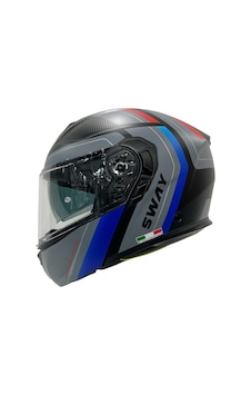 Sway Xbyc 917 Kore Full Face Çene Açılır Motosiklet Kaskı Xl Beden Black Blue Mavi - Siyah Sway Xbyc 917 Kore Full Face Çene Açılır Motosiklet Kaskı Xl Beden Black Blue Mavi - Siyah