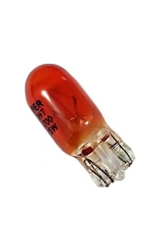 TAS 12V T10 Ampul Büyük Dipsiz 5W Amber SL3700 (10 lu)