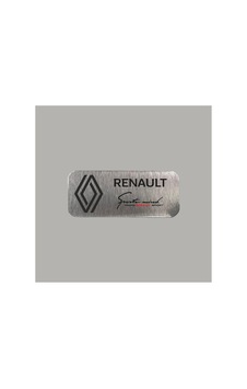 Renault Sport Yeni Logolu Metal Etiket 3x7 Cm Arkası Yapışkanlı Renault Sport Yeni Logolu Metal Etiket 3x7 Cm Arkası Yapışkanlı