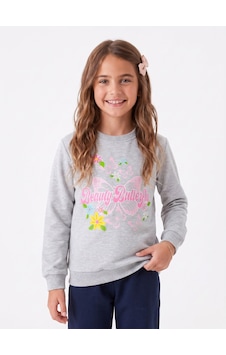 Onloox Kız Çocuk Açık Gri Melanj Kız Çocuk Açık Gri Melanj Pamuklu Bisiklet Yaka Tam Kalıp Kelebek Baskılı Sweatshirt 3 Yaş Onloox Kız Çocuk Açık Gri Melanj Kız Çocuk Açık Gri Melanj Pamuklu Bisiklet Yaka Tam Kalıp Kelebek Baskılı Sweatshirt 3 Yaş