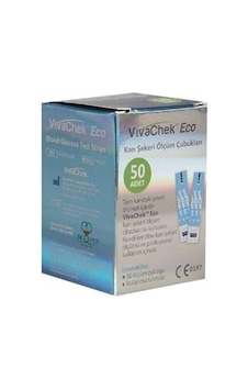 Vivachek Eco Seker Ölçüm Çubuğu/Strip 50 Adet Vivachek Eco Seker Ölçüm Çubuğu/Strip 50 Adet