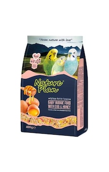 Nature Plan Yumurta Ve Ballı Yavru Muhabbet Kuşu Yemi 400 Gr Nature Plan Yumurta Ve Ballı Yavru Muhabbet Kuşu Yemi 400 Gr