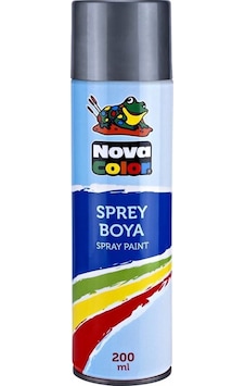Nova Color Sprey Boya Gri Nc-810 Nova Color Sprey Boya Gri Nc-810