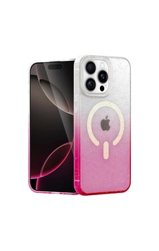Apple İphone 14 Pro Pummel Shiny Magsafe Kapak - Pembe Apple İphone 14 Pro Pummel Shiny Magsafe Kapak - Pembe