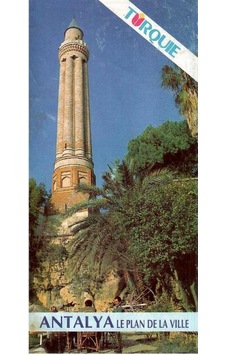 Turquie Antalya Map - Le Plan De La Ville Harita Map