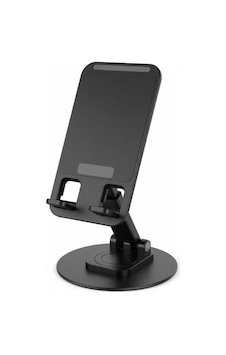 Ayarlanabilir Masaüstü Telefon Ve Tablet Standı Kaymaz Silikon Destekli, Yükseklik Ve Açı Ayarlı, Katlanabili Ayarlanabilir Masaüstü Telefon Ve Tablet Standı Kaymaz Silikon Destekli, Yükseklik Ve Açı Ayarlı, Katlanabili