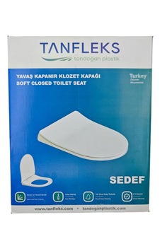 Klozet Kapağı Sedef Beyaz