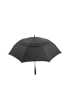 Zeus&co. Xxl Otomatik Golf Şemsiyesi, 150 Cm Çap, Çift Katlı, 2-3 Siyah