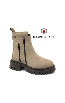 Hammer Jack 102-24675-z Irene Hakiki Deri Postal Kadın Bot Kum Bej Hammer Jack 102-24675-z Irene Hakiki Deri Postal Kadın Bot Kum Bej