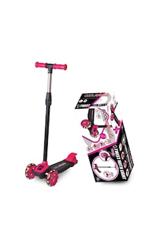 Işıklı 3 Tekerlekli Çocuk Scooter Pembe Işıklı 3 Tekerlekli Çocuk Scooter Pembe