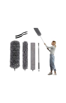 3'lü Teleskopik Toz Alma Seti + 2 Adet Detay Fırçası Uzatılabilir Saplı Tavan, Avize, Klima, Raf Ve Köşe Temizlik Mopu Mikrofiber Ve Chenille Başlıklı Toz Alıcı Temizlik Aparatı Diğer 3'lü Teleskopik Toz Alma Seti + 2 Adet Detay Fırçası Uzatılabilir Saplı Tavan, Avize, Klima, Raf Ve Köşe Temizlik Mopu Mikrofiber Ve Chenille Başlıklı Toz Alıcı Temizlik Aparatı Diğer
