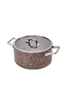 Brioni Stone-age Terra 24 Cm Çizilmez Yanmaz Yapışmaz İndüksiyonlu Derin Tencere Kahverengi Brioni Stone-age Terra 24 Cm Çizilmez Yanmaz Yapışmaz İndüksiyonlu Derin Tencere Kahverengi
