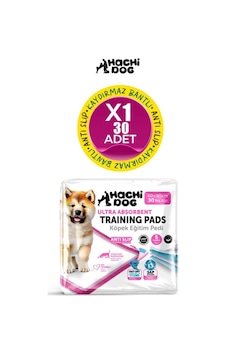 Hachi Dog Yatak Koruyucu 60x90 Kaydırmaz Bantlı 5 Katman 30'lu