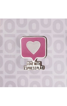 Espressolab Pin Love No:5 Rozet Çok Renkli Espressolab Pin Love No:5 Rozet Çok Renkli