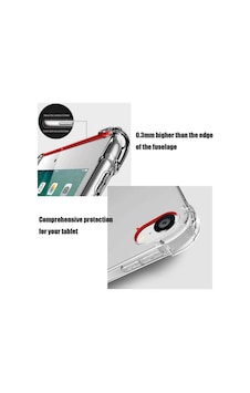 Apple Uyumlu iPad 6 Air 2 Kılıf Zore Tablet Nitro Anti Shock Silikon Kapak Arka Kapak Apple Uyumlu iPad 6 Air 2 Kılıf Zore Tablet Nitro Anti Shock Silikon Kapak Arka Kapak