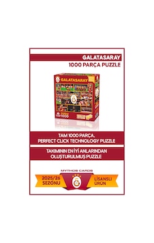 Galatasaray Takım 2025/26 1000 Parça Puzzle Galatasaray Takım 2025/26 1000 Parça Puzzle
