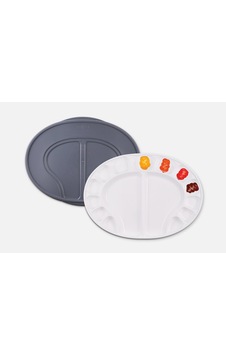 Kapaklı Plastik Oval Palet