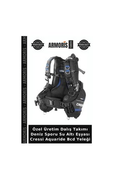 Özel Üretim Dalış Takımı Deniz Sporu Su Altı Eşyası Cressi Aquaride Bcd Yeleği Blue Özel Üretim Dalış Takımı Deniz Sporu Su Altı Eşyası Cressi Aquaride Bcd Yeleği Blue