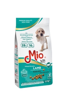 Mio Puppy Kuzu Etli ve Pirinçli Yavru Köpek Maması 2500 G