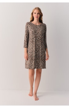 Suwen Leo Lunge Night Uzun Kollu Günlük Elbise Sh27406613s1293 Leopar Suwen Leo Lunge Night Uzun Kollu Günlük Elbise Sh27406613s1293 Leopar