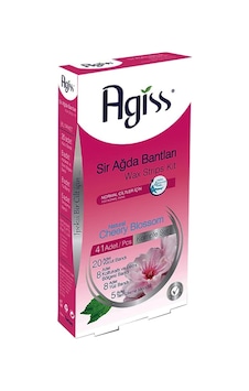 Agiss Cheery Blossom Normal Ciltler için Tüm Vücut Sir Ağda Bantları 41'li