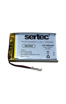 Sertec 803450 3.7v 1500mah Lipmer Pil Devrelı/1.5a