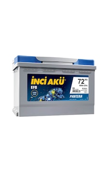 İnci 12 V 75 Ah Amper EFB Max Tigris 750 A EN Start Stop Akü