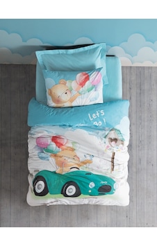 Cotton Box Junior Tek Kişilik Nevresim Takımı Buddy Mavi Cotton Box Junior Tek Kişilik Nevresim Takımı Buddy Mavi