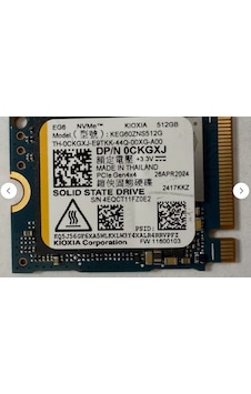 Kioxia Keg60zns512g M.2 Pcle Gen4x4 512gb Ssd