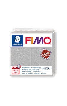 Fimo Leather Effect Modelleme Kili 57gr Güvercin Gri 8010-809 Fimo Leather Effect Modelleme Kili 57gr Güvercin Gri 8010-809