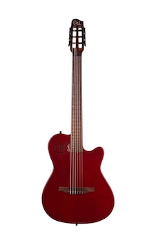 Godin 052394 Multiac Mundial Elektro Klasik Gitar Aztek Red Godin 052394 Multiac Mundial Elektro Klasik Gitar Aztek Red