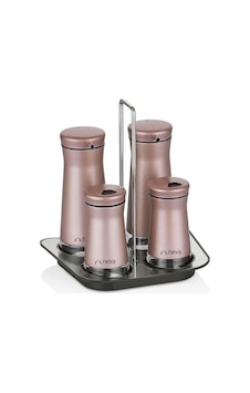 Neva N2493 Sweet Maxi Rose Chocolate 4 Lu Baharat Seti Beyaz Neva N2493 Sweet Maxi Rose Chocolate 4 Lu Baharat Seti Beyaz