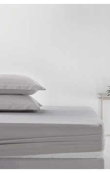 Yataş Nemty Çift Kişilik Pamuk Saten Lastikli Çarşaf - Gri Gri Yataş Nemty Çift Kişilik Pamuk Saten Lastikli Çarşaf - Gri Gri