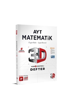 3d Ayt Matematik Defter Video Destekli 3d Ayt Matematik Defter Video Destekli
