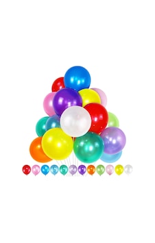 Vıp 100 Pcs Metallıc Multi Colors Balloon Vıp Kalite Parlak Metalik Renkli Balon Helyum Gazı Uyumlu Vıp 100 Pcs Metallıc Multi Colors Balloon Vıp Kalite Parlak Metalik Renkli Balon Helyum Gazı Uyumlu