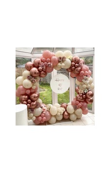 Krom Pembe Toz Pembe Ve Ten Rengi Balon Zinciri 100 Adet Mix Krom Pembe Toz Pembe Ve Ten Rengi Balon Zinciri 100 Adet Mix