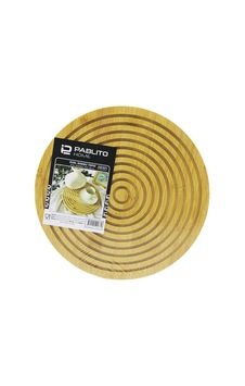 Pablıto Home Pbt-367 Ahşap Bambu Sunum Tepsi 28cm Yuvarlak Çift Taraflı Düz Dalgalı Oyuk Kanallı Diğer Pablıto Home Pbt-367 Ahşap Bambu Sunum Tepsi 28cm Yuvarlak Çift Taraflı Düz Dalgalı Oyuk Kanallı Diğer