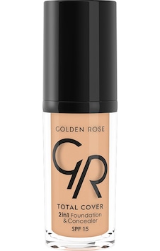 Golden Rose Total Cover 2In1 Fondöten Kapatıcı 12 Light Beige Golden Rose Total Cover 2In1 Fondöten Kapatıcı 12 Light Beige