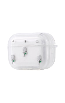 Mobaxaksesuar Apple Uyumlu AirPods Pro 1. / 2. Nesil İle Kılıf Kabartmalı Kelebek-kiraz-çiçek Dizayn Şeffaf Kutup Kapak Lale Mobaxaksesuar Apple Uyumlu AirPods Pro 1. / 2. Nesil İle Kılıf Kabartmalı Kelebek-kiraz-çiçek Dizayn Şeffaf Kutup Kapak Lale