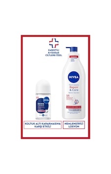 Kadın Roll-on Deodorant Derma Control Natural Tone 50ml Ve Repair&care Nemlendirici Vücut Losyonu Kadın Roll-on Deodorant Derma Control Natural Tone 50ml Ve Repair&care Nemlendirici Vücut Losyonu