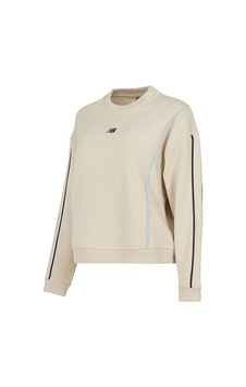 New Balance Lifestyle Kadın Sweatshirt Wnc3631-mbm Bej