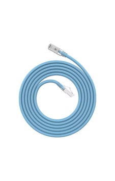 Ager Utp Cat6 1m 4x2x26 Lsoh Patch Cord Mavi