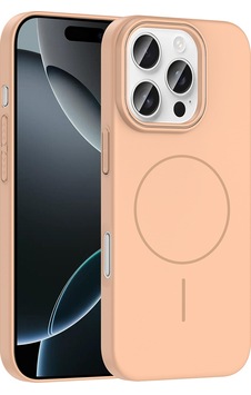 Apple Uyumlu iPhone 16 Pro Kılıf M-safe Şarj Özellikli Zore Ruby Sert Kapak Desert Titanyum Apple Uyumlu iPhone 16 Pro Kılıf M-safe Şarj Özellikli Zore Ruby Sert Kapak Desert Titanyum