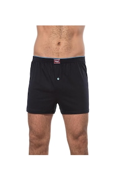 Özkan Underwear 6 Adet Özkan Erkek Pamuklu Şardonlu Düz Renk Boxer 0041 Lacivert