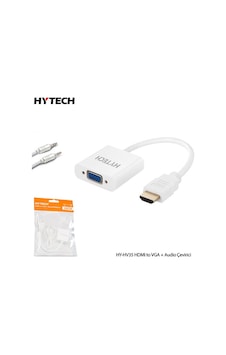 Hytech Hy-Hv35 Hdmı To Vga Audio Çevirici Hytech Hy-Hv35 Hdmı To Vga Audio Çevirici