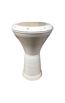 MASTERWORK ÇÖMLEK DARBUKA DÜZ BEYAZ MODEL MASTERWORK ÇÖMLEK DARBUKA DÜZ BEYAZ MODEL