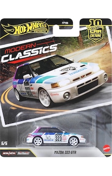 Hot Wheels Premium Car Culture Modern Classics Mazda 323 Gtr 5/5 Beyaz Hot Wheels Premium Car Culture Modern Classics Mazda 323 Gtr 5/5 Beyaz